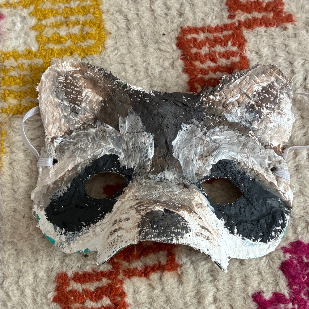 Raccoon therian mask